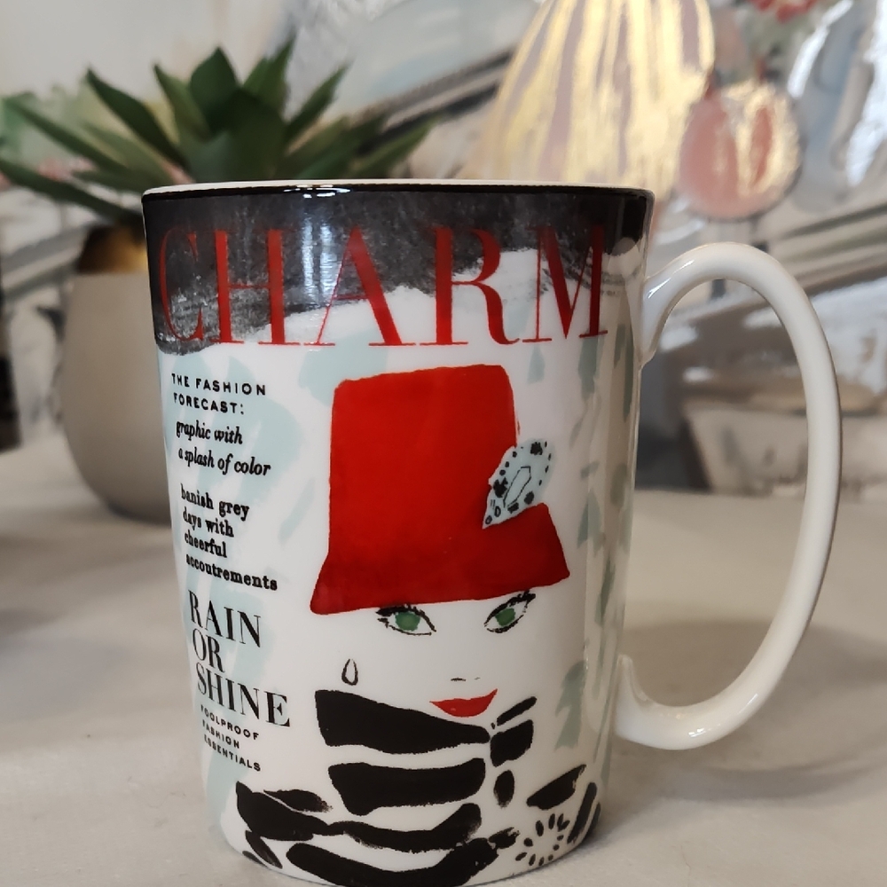 Kate Spade Lenox Ceramic Mug No Chips Or Cracks.